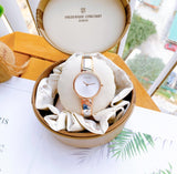 Calvin Klein Seduce Silver Dial Two Tone Steel Strap Watch for Women - K4E2N61Y Authentic Buy Shop Now