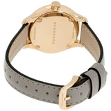 Burberry The Classic Quartz Grey Dial Grey Leather Strap Watch For Women - BU10119 Authentic Buy Shop Now