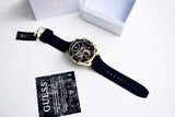 Guess Third Gear Multifunction Black Dial Black Rubber Strap Watch for Men - GW0334G2 Authentic Buy Shop Now