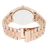 Michael Kors Runway Pink Dial Rose Gold Steel Strap Watch for Women - MK3550 Authentic Buy Shop Now