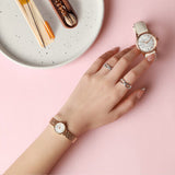 Tissot Lovely Mother of Pearl Dial Rose Gold Steel Strap Watch for Women - T140.009.33.111.00 Authentic Buy Shop Now