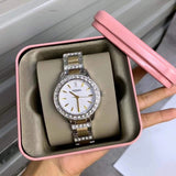 Fossil Jesse Crystals White Dial Two Tone Steel Strap Watch for Women - ES2409 Authentic Buy Shop Now