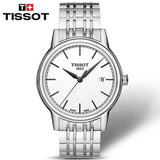 Tissot Carson Steel White Dial Silver Steel Strap Watch For Men - T085.410.11.011.00 Authentic Buy Shop Now
