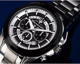 Maserati Traguardo Chronograph Black Dial Silver Steel Strap Watch For Men - R8873612059 Authentic Buy Shop Now