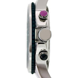 Marc Jacobs Rock Chronograph Silver Dial Silver Steel Strap Watch for Men - MBM5029 Authentic Buy Shop Now