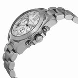 Michael Kors Bradshaw Chronograph Silver Dial Silver Steel Strap Watch for Women - MK6174 Authentic Buy Shop Now