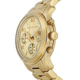 Michael Kors Runway Gold Dial Gold Stainless Steel Strap Watch for Women - MK5055 Authentic Buy Shop Now
