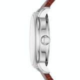 Marc Jacobs Fergus White Dial Brown Leather Strap Watch for Men - MBM5080 Authentic Buy Shop Now