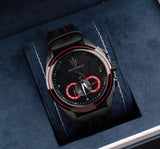 Maserati Traguardo Chronograph Black Dial Black Leather Strap Watch for Men - R8871612023 Authentic Buy Shop Now