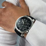 Maserati Successo Chronoraph Black Dial Black Silicon Strap Watch For Men - R8871621014 Authentic Buy Shop Now