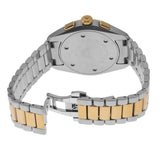 Emporio Armani Claudio Chronograph Green Dial Two Tone Steel Strap Watch For Women - AR11511 Authentic Buy Shop Now