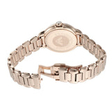 Emporio Armani Aira Three Hand Mother of Pearl Dial Rose Gold Steel Strap Watch For Women - AR11523 Authentic Buy Shop Now