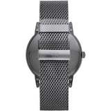 Emporio Armani Luigi Quartz Blue Dial Grey Mesh Bracelet Watch For Men - AR11053 Authentic Buy Shop Now