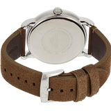 Emporio Armani Luigi Quartz Gray Dial Brown Leather Strap Watch For Men - AR11070 Authentic Buy Shop Now