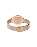 Emporio Armani Kappa Pink Dial Pink Mesh Bracelet Watch For Women - AR11129 Authentic Buy Shop Now