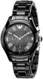 Emporio Armani Black Ceramic Dial Ceramic Strap Watch For Women - AR1401 Authentic Buy Shop Now