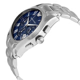 Emporio Armani Classic Blue Dial Silver Steel Strap Watch For Men - AR1635 Authentic Buy Shop Now
