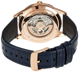 Emporio Armani Luigi Automatic Silver Dial Black Leather Strap Watch For Men - AR60013 Authentic Buy Shop Now