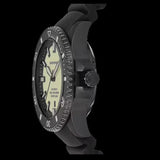 Emporio Armani Sea Explorer Automatic Yellow Dial Black Silicone Strap Watch For Men - AR60085 Authentic Buy Shop Now