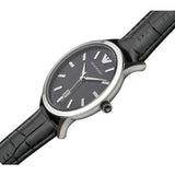 Emporio Armani Classic Quartz Black Dial Black Leather Strap Watch For Men - AR2429 Authentic Buy Shop Now