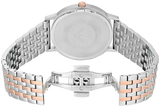 Emporio Armani Kappa Quartz Silver Dial Two Tone Mesh Bracelet Watch For Men - AR11093 Authentic Buy Shop Now