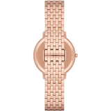 Emporio Armani Kappa Analog Mother of Pearl Dial Rose Gold Steel Strap Watch For Women - AR11006 Authentic Buy Shop Now