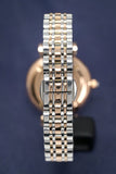 Emporio Armani Gianni T Bar White Dial Two Tone Steel Strap Watch For Women - AR1926 Authentic Buy Shop Now