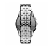 Emporio Armani Velente Chronograph Quartz Silver Dial Silver Steel Strap Watch For Men - AR1702 Authentic Buy Shop Now