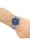 Emporio Armani Luigi Blue Dial Silver Steel Strap Watch For Men - AR11089 Authentic Buy Shop Now
