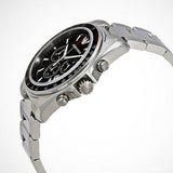 Emporio Armani Sigma Chronograph Black Dial Silver Steel Strap Watch For Men - AR6098 Authentic Buy Shop Now