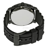 Fossil Machine Chronograph Black Dial Black Silicone Strap Watch for Men - FS4487 Authentic Buy Shop Now
