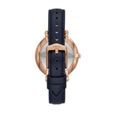 Fossil Tailor White Dial Blue Leather Strap Watch for Women - ES4394 Authentic Buy Shop Now