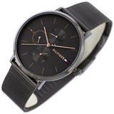 Tommy Hilfiger Jenna Multifunction Grey Dial Grey Mesh Bracelet Watch For Women - 1781945 Authentic Buy Shop Now