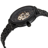 Maserati Granturismo Sport GT Skeleton Black Dial Black Steel Strap Watch For Men - R8823134003 Authentic Buy Shop Now