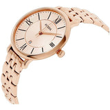 Fossil Jacqueline Rose Gold Dial Rose Gold Steel Strap Watch for Women - ES3435 Authentic Buy Shop Now