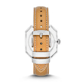Fossil Candy White Dial Brown Leather Strap Watch for Women - ES3538 Authentic Buy Shop Now