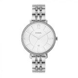 Fossil Jacqueline White Dial Silver Steel Strap Watch for Women - ES3545 Authentic Buy Shop Now