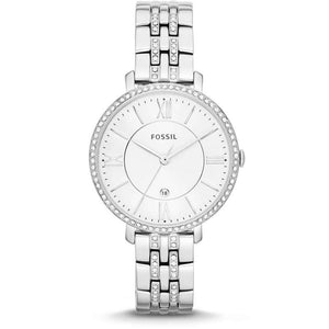 Fossil Jacqueline White Dial Silver Steel Strap Watch for Women - ES3545 Authentic Buy Shop Now