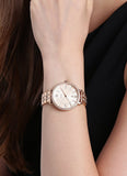Fossil Jacqueline Rose Gold Dial Rose Gold Steel Strap Watch for Women - ES3546 Authentic Buy Shop Now