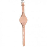 Fossil Boyfriend Chronograph White Dial Brown Leather Strap Watch for Women - ES3625 Authentic Buy Shop Now