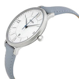 Fossil Jacqueline White Dial Light Blue Leather Strap Watch for Women - ES3821 Authentic Buy Shop Now