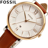 Fossil Jacqueline White Dial Brown Leather Strap Watch for Women - ES3842 Authentic Buy Shop Now