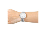Fossil Jacqueline White Dial Silver Steel Strap Watch for Women - ES3969 Authentic Buy Shop Now