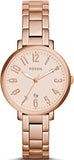 Fossil Jacqueline Rose Gold Dial Rose Gold Steel Strap Watch for Women - ES3970 Authentic Buy Shop Now