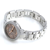 Fossil Virginia Taupe Dial Silver Steel Strap Watch for Women - ES4147 Authentic Buy Shop Now