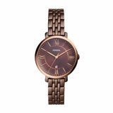 Fossil Jacqueline Brown Dial Brown Steel Strap Watch for Women - ES4275 Authentic Buy Shop Now