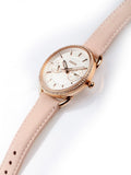 Fossil Tailor Quartz White Dial Pink Leather Strap Watch for Women - ES4393 Authentic Buy Shop Now