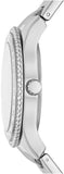 Fossil Stella Sport Multifunction Silver Dial Silver Steel Strap Watch for Women - ES5108 Authentic Buy Shop Now