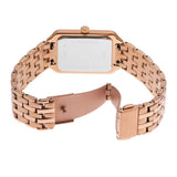 Fossil Raquel Three Hand Date Brown Dial Rose Gold Steel Strap Watch For Women - ES5323 Authentic Buy Shop Now