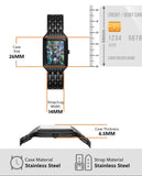 Fossil Raquel Three Hand Date Black Dial Black Steel Strap Watch For Women - ES5340 Authentic Buy Shop Now